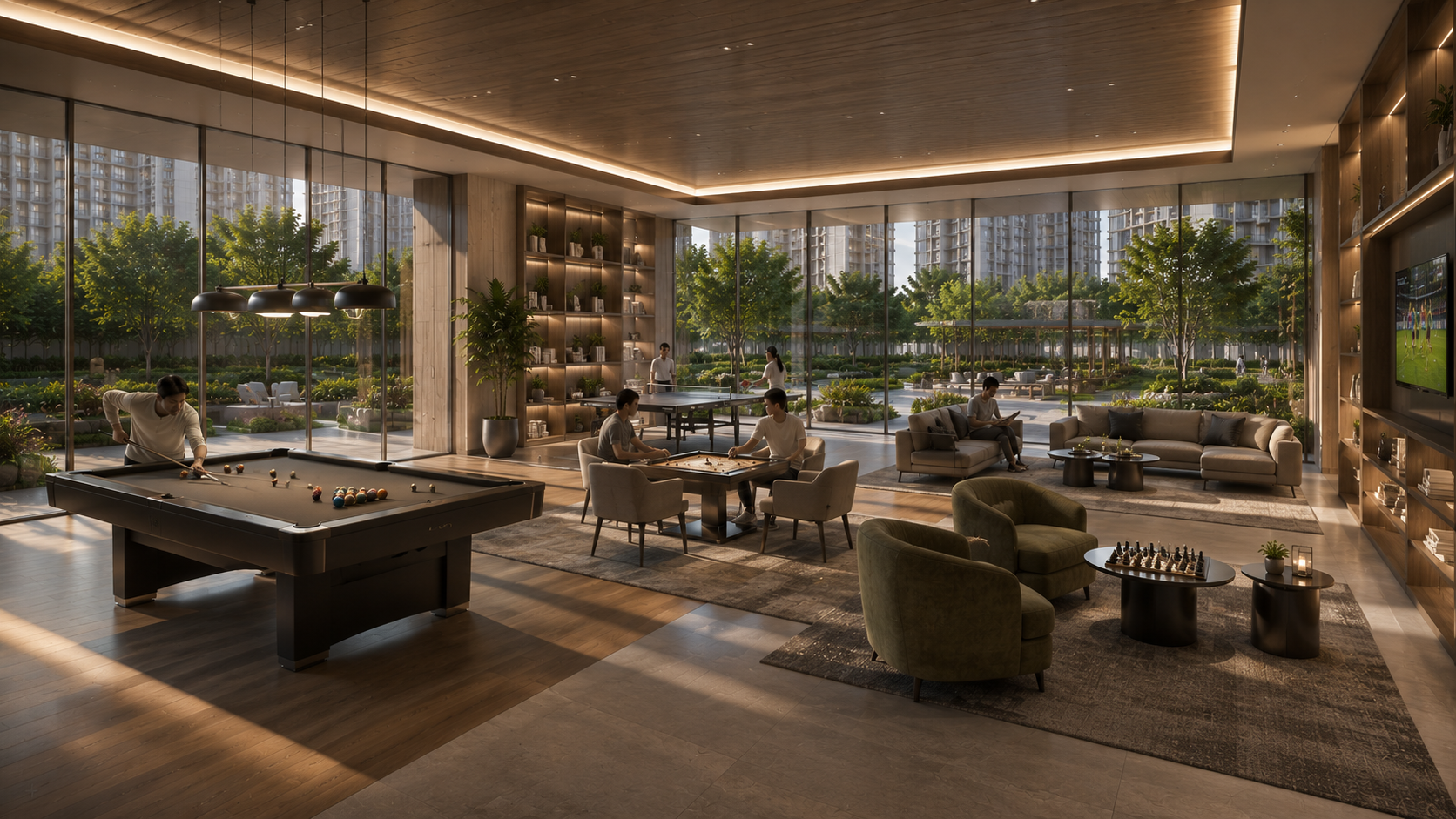 Indoor Games Lounge